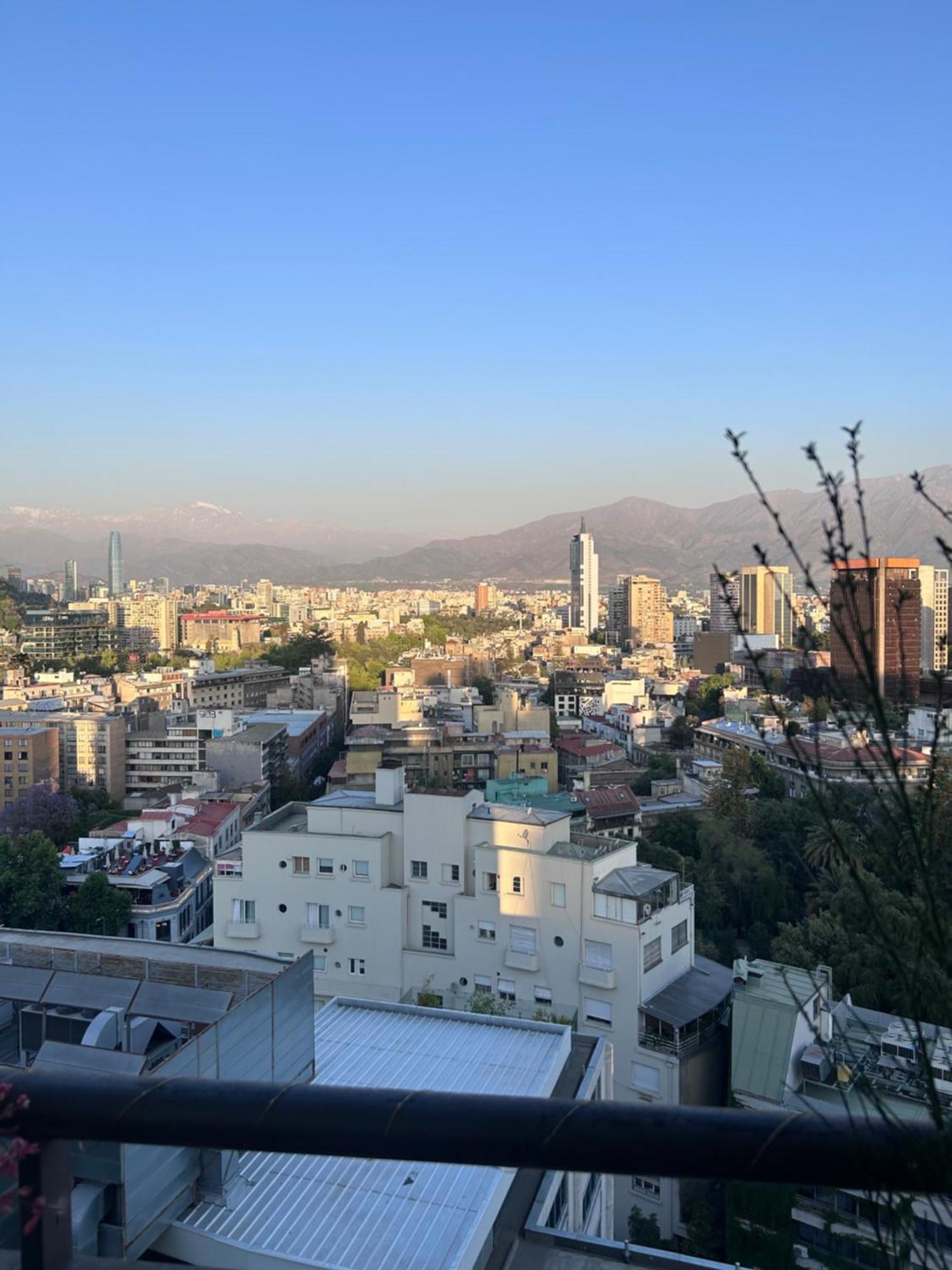 Apartamento Espectacular Loft En Bellas Artes Con Vista A La Cordillera Santiago